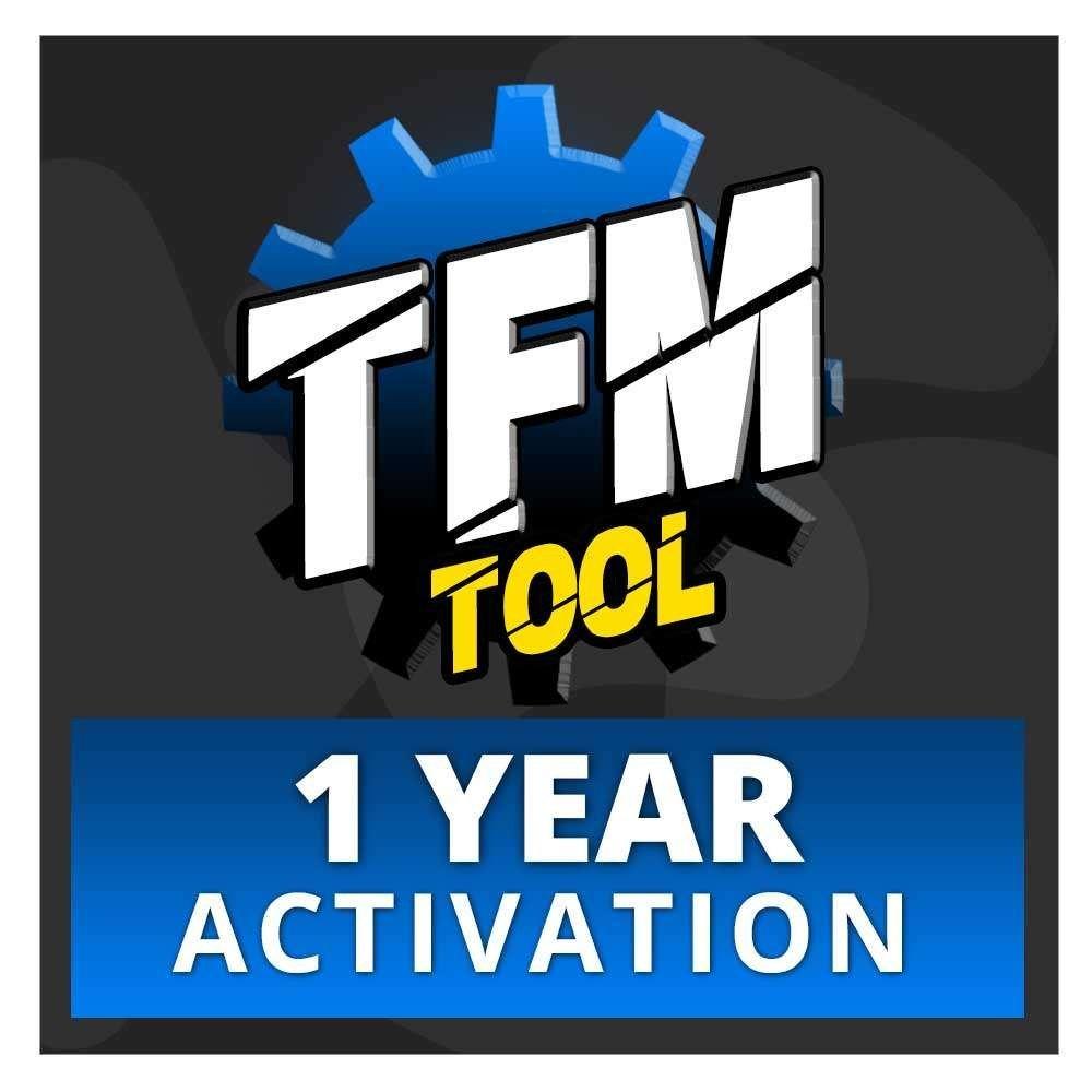 TFM TOOL PRO 1 Year Activation