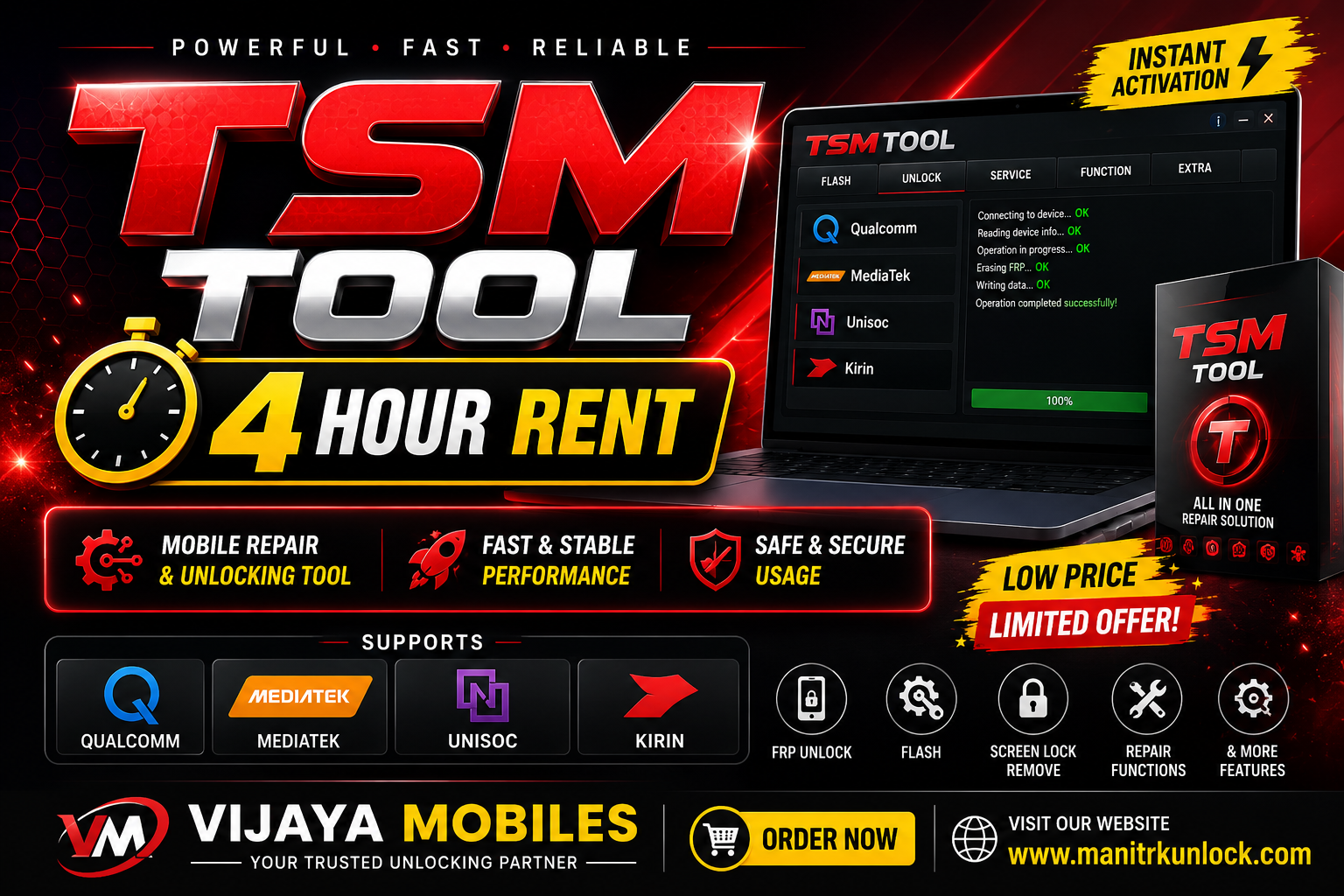 TSM-Tools Rent [ 4 hours