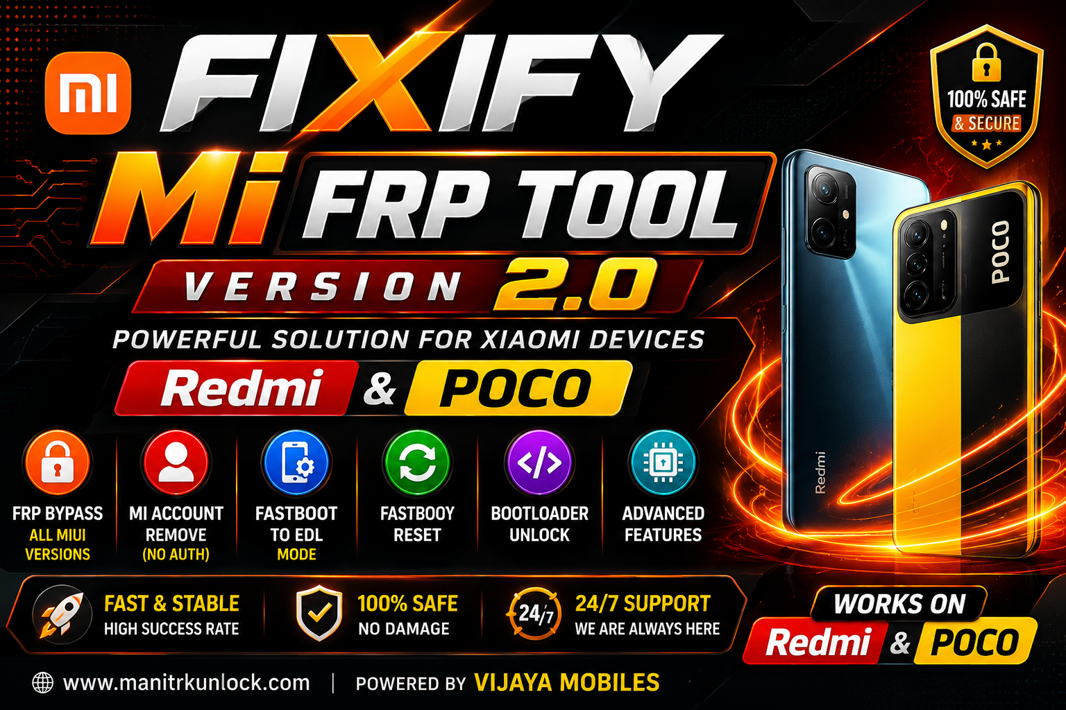 Fixify Mi frp Credits